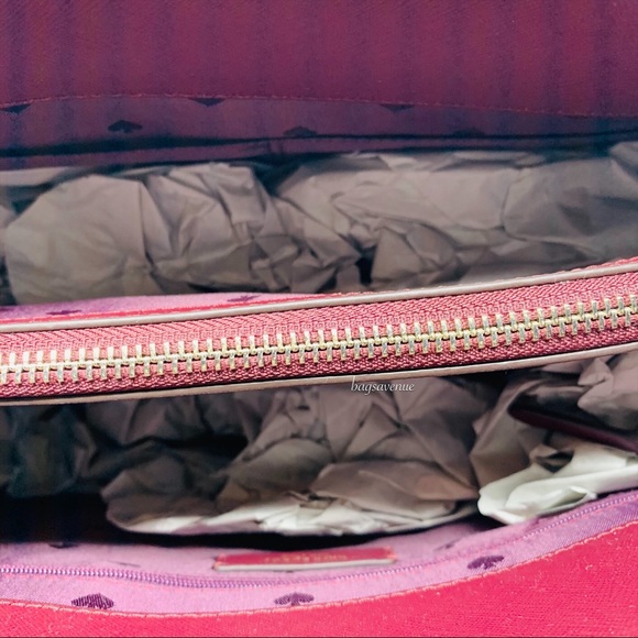 Kate spade Cameron laptop tote in cherrywood red - Picture 6 of 8